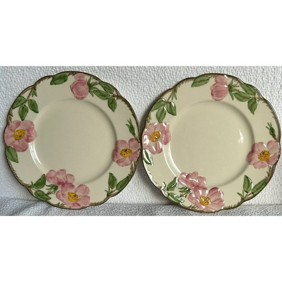 Vintage Franciscan Half Moon Dinnerware 1949-1953 (2) Luncheon Plates Unused - Picture 11 of 12